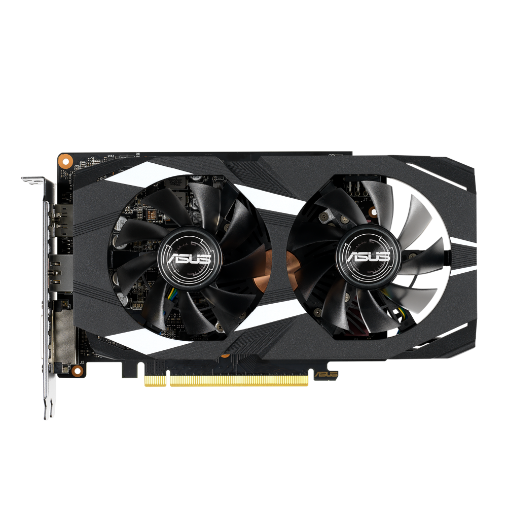 ASUS DUAL-GTX1650-O4GD6-P nVidia 4GB GDDR6 128bit PCIe videokártya