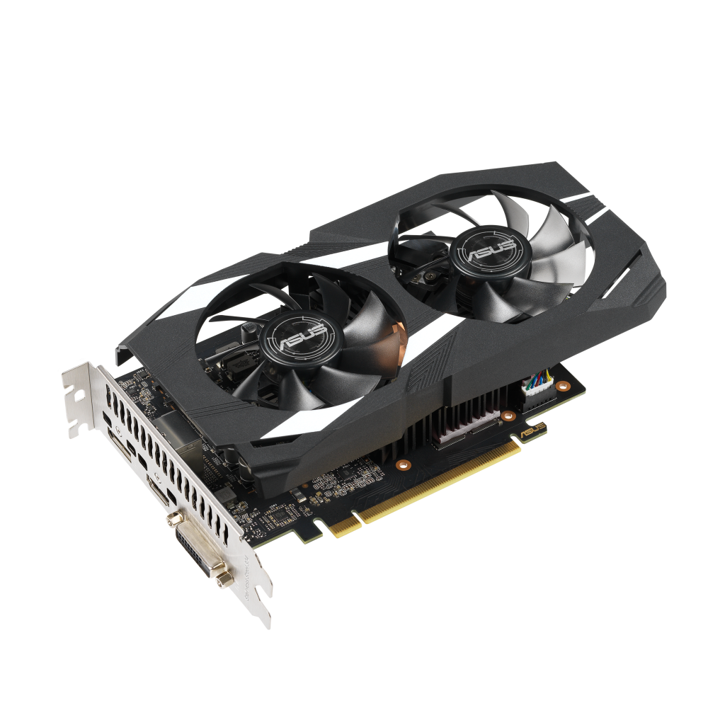 ASUS DUAL-GTX1650-O4GD6-P nVidia 4GB GDDR6 128bit PCIe videokártya