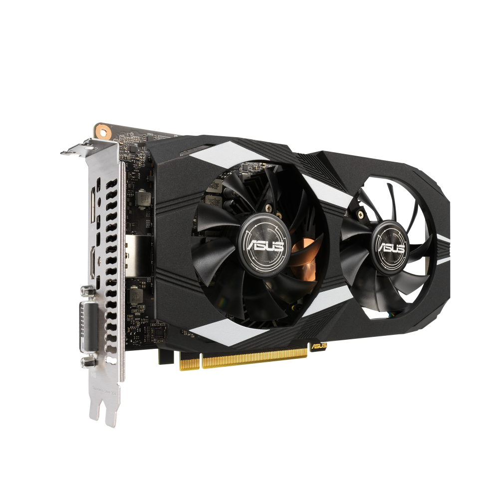 ASUS DUAL-GTX1650-O4GD6-P nVidia 4GB GDDR6 128bit PCIe videokártya