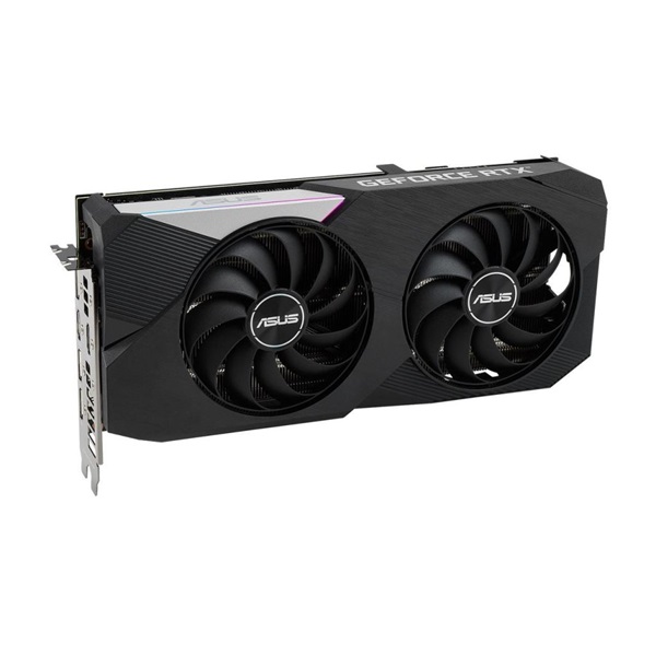 ASUS DUAL-RTX3060TI-O8G nVidia 8GB GDDR6 256bit PCIe videokártya