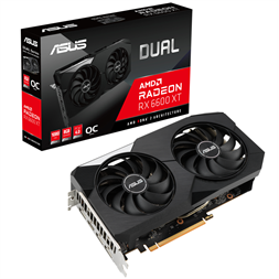 ASUS DUAL-RX6600XT-O8G AMD 8GB GDDR6 128bit PCIe videokártya