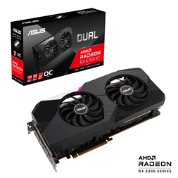 ASUS DUAL-RX6700XT-O12G AMD 12GB GDDR6 192bit PCIe videokártya