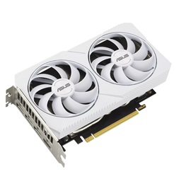 ASUS DUAL-RTX3060-O8G-WHITE nVidia 8GB GDDR6 128bit PCIe videókártya