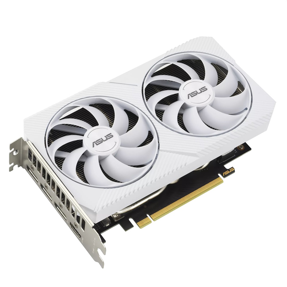 ASUS DUAL-RTX3060-O8G-WHITE nVidia 8GB GDDR6 128bit PCIe videókártya