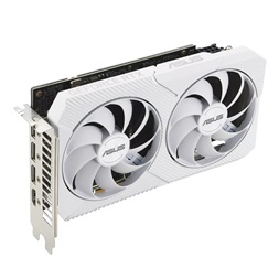 ASUS DUAL-RTX3060-O8G-WHITE nVidia 8GB GDDR6 128bit PCIe videókártya