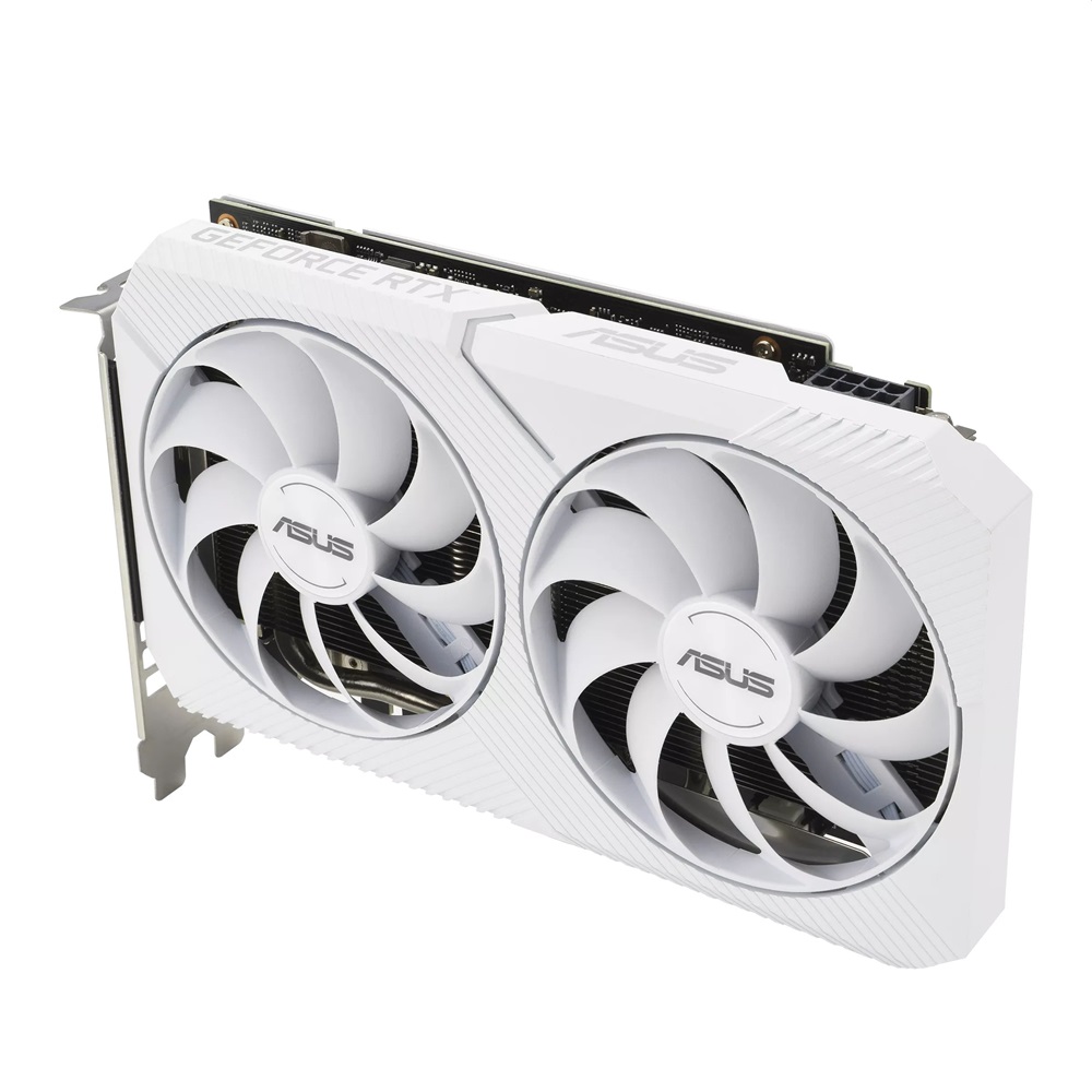 ASUS DUAL-RTX3060-O8G-WHITE nVidia 8GB GDDR6 128bit PCIe videókártya