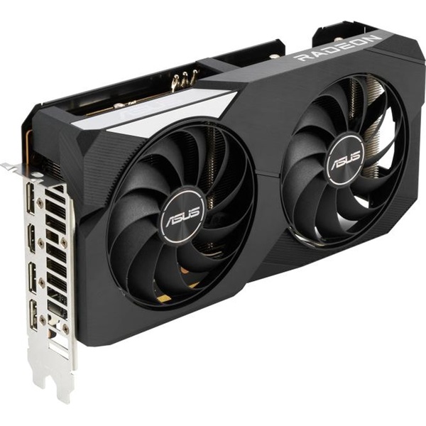 ASUS DUAL-RX6650XT-O8G AMD 8GB GDDR6 128bit PCIe videokártya
