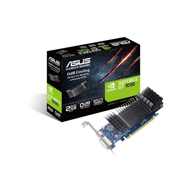 ASUS GT1030-SL-2G-BRK nVidia 2GB GDDR5 64bit PCIe videokártya
