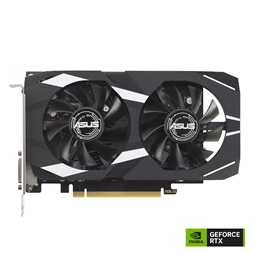 ASUS GeForce RTX 3050 Dual OC nVidia 6GB GDDR6 96bit PCIe videókártya