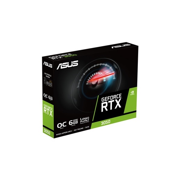 ASUS GeForce RTX 3050 LP BRK nVidia 6GB GDDR6 96bit PCIe videókártya