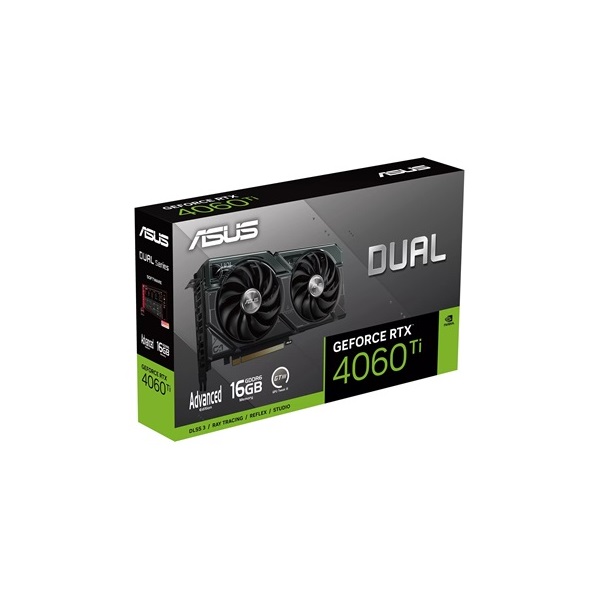 ASUS GeForce RTX 4060 Ti Dual Advanced nVidia 16GB GDDR6 128bit PCIe videókártya