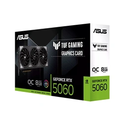 ASUS GeForce RTX 5060 TUF Gaming OC nVidia 8GB DDR7 128bit PCIe videókártya