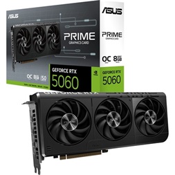 ASUS GeForce RTX 5060 Ti Prime OC nVidia 8GB DDR7 128bit PCIe videókártya