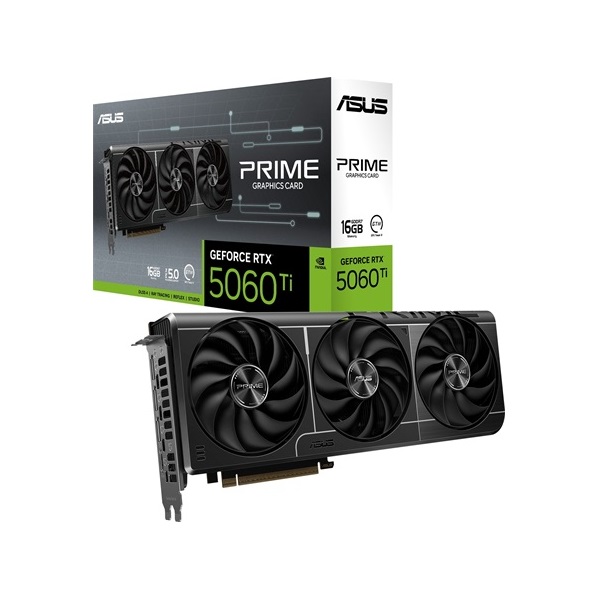 ASUS GeForce RTX 5060 Ti Prime nVidia 16GB DDR7 128bit PCIe videókártya