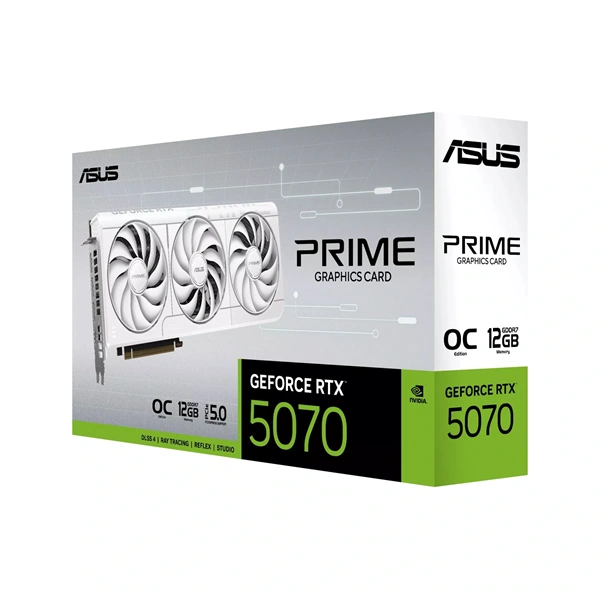 ASUS GeForce RTX 5070 nVidia 12GB DDR7 192bit PCIe videókártya