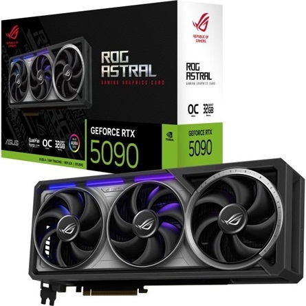 ASUS GeForce RTX 5090 ROG Astral Gaming nVidia 32GB DDR7 512bit PCIe videókártya