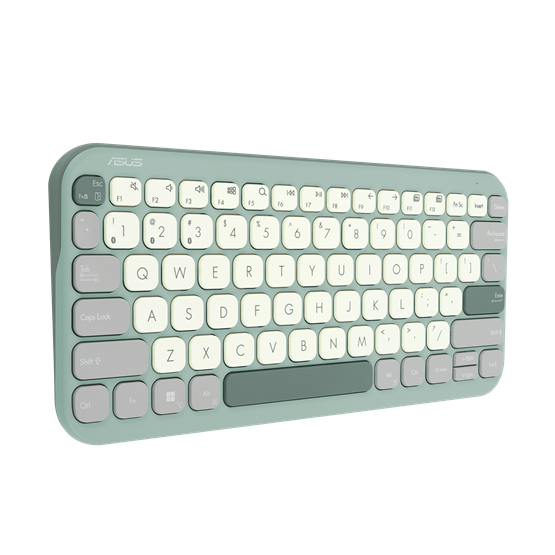 ASUS Marshmallow KW100 HU Green Tea Latte vezeték nélküli billentyűzet