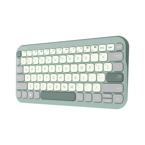 ASUS Marshmallow KW100 HU Green Tea Latte vezeték nélküli billentyűzet