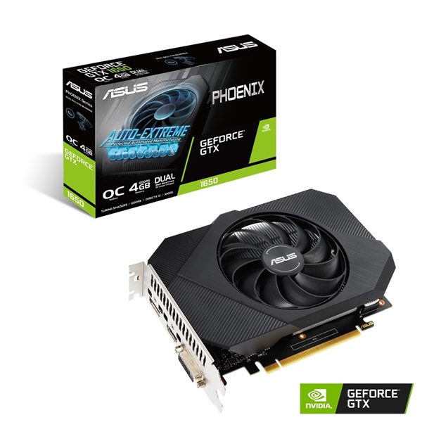 ASUS PH-GTX1650-O4GD6-P nVidia 4GB GDDR6 128bit PCIe videokártya
