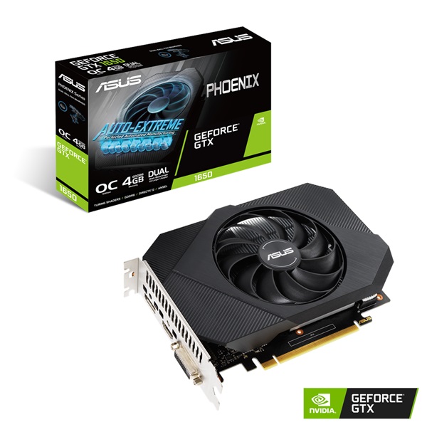 ASUS PH-GTX1650-O4GD6 nVidia 4GB GDDR6 128bit PCIe videokártya