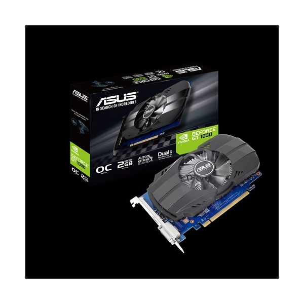 ASUS PH-GT1030-O2G nVidia 2GB GDDR5 64bit PCIe videokártya