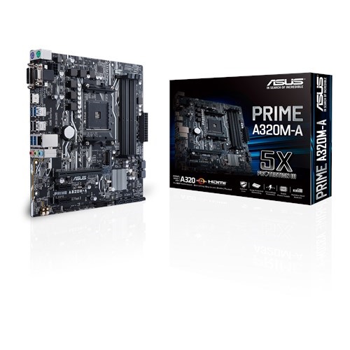 ASUS PRIME A320M-A AMD A320 SocketAM4 mATX alaplap
