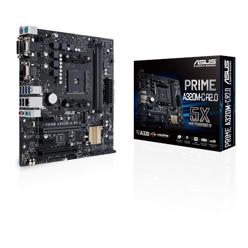 ASUS PRIME A320M-C R2.0 AMD A320 SocketAM4 mATX alaplap