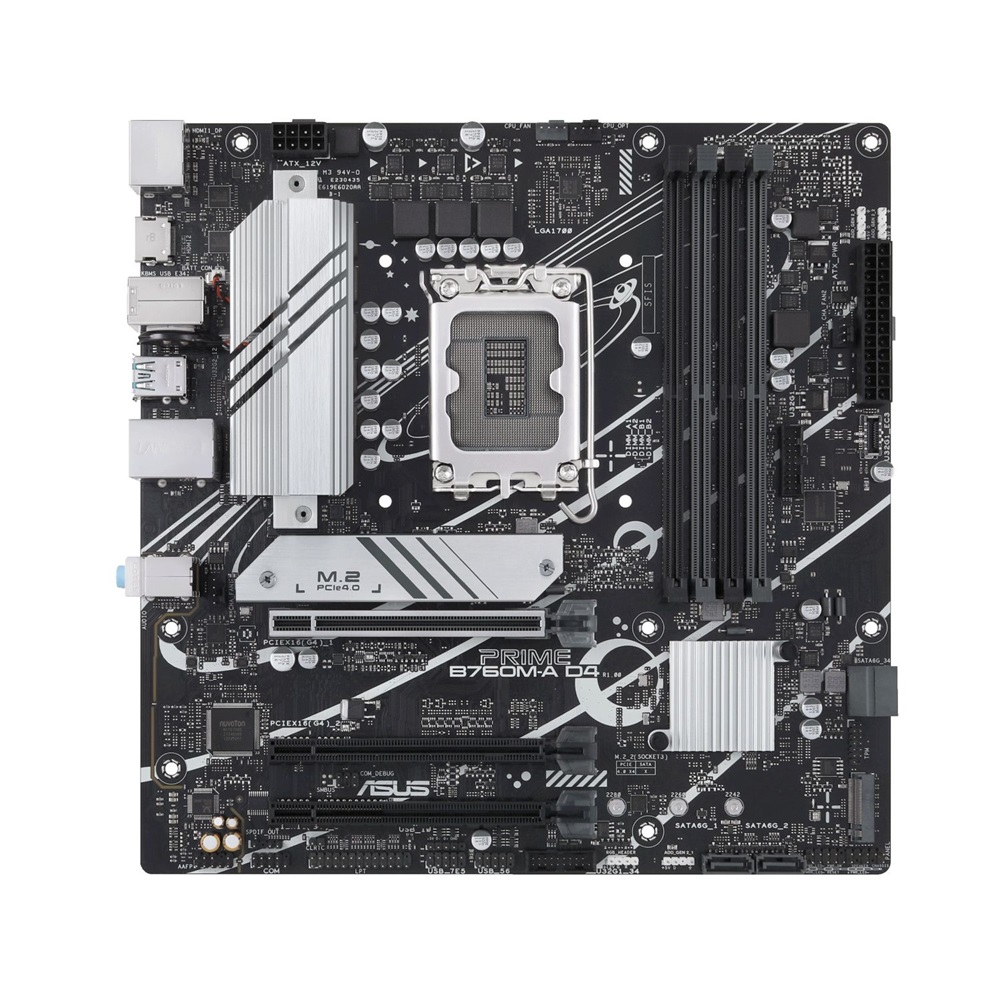 ASUS PRIME B760M-A D4 Intel B760 LGA1700 mATX alaplap