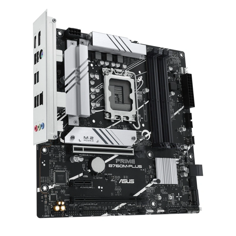 ASUS PRIME B760M-PLUS Intel B760 LGA1700 mATX alaplap