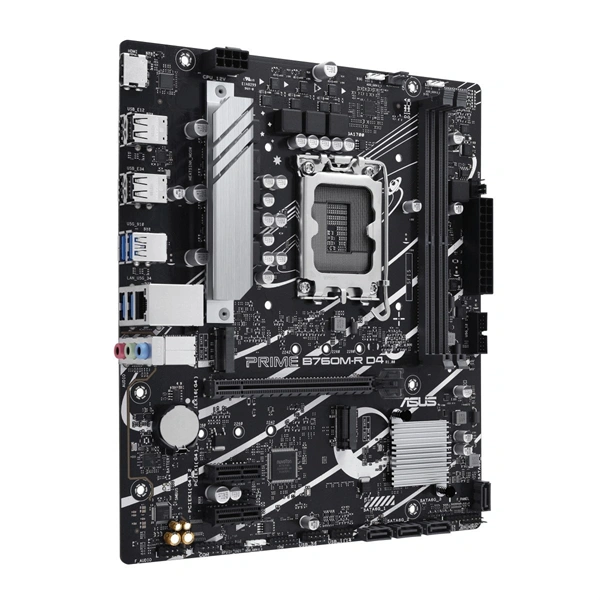ASUS PRIME B760M-R D4 Intel B760 LGA1700 mATX alaplap