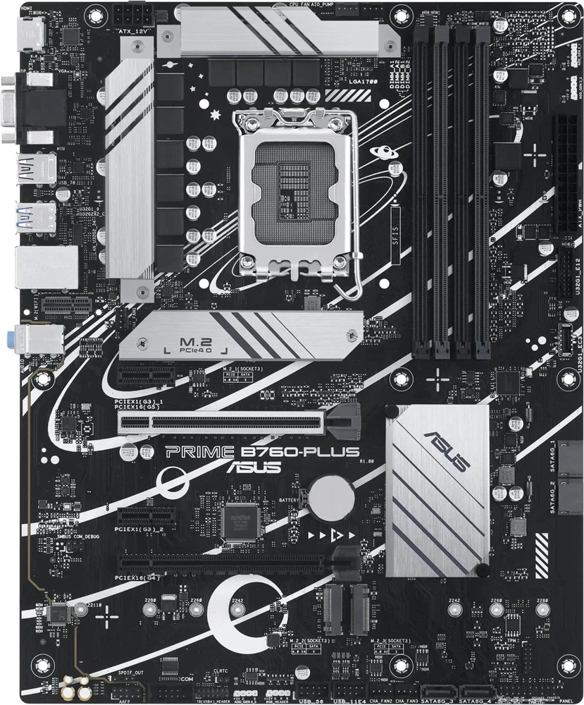 ASUS PRIME B760-PLUS Intel B760 LGA1700 ATX alaplap