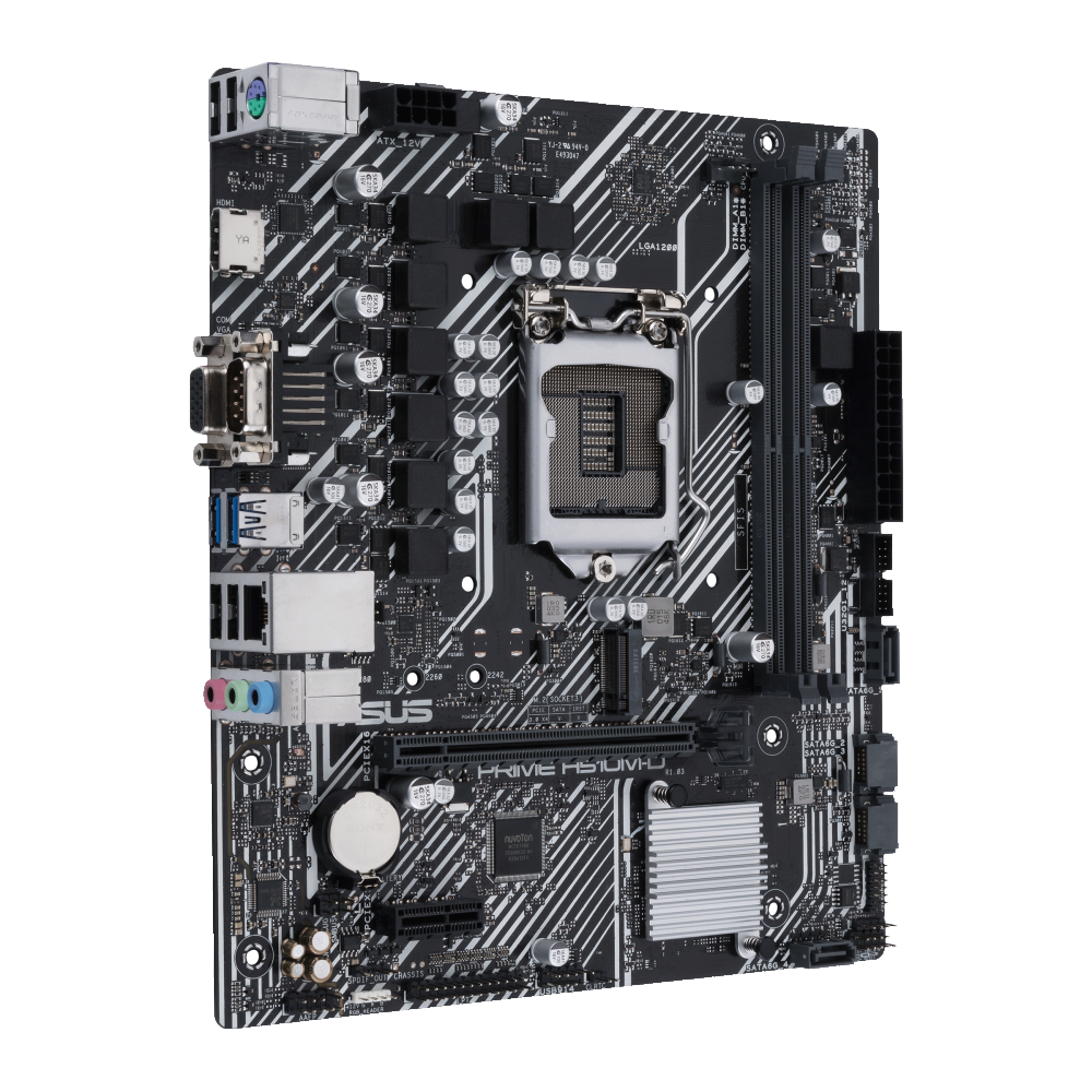 ASUS PRIME H510M-D Intel H510 LGA1200 mATX alaplap