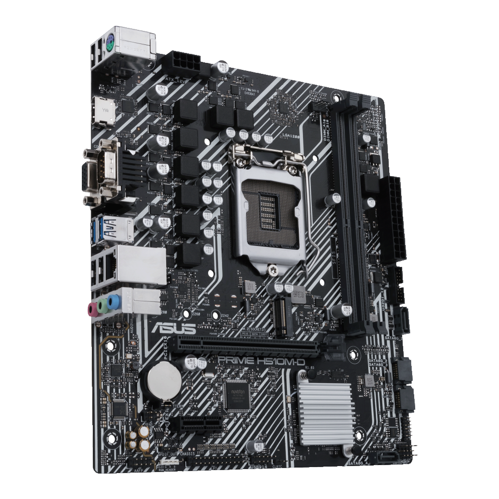 ASUS PRIME H510M-D Intel H510 LGA1200 mATX alaplap