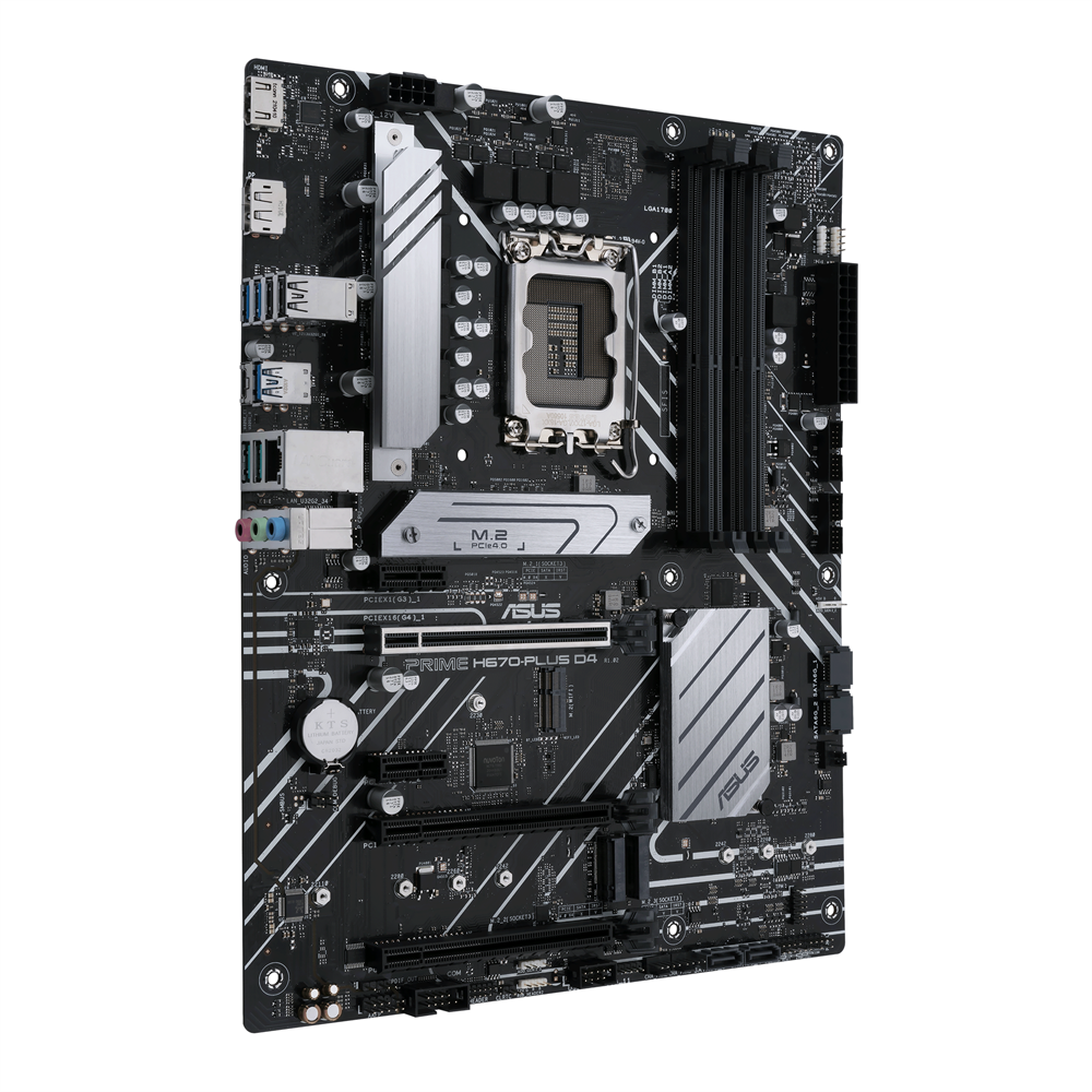 ASUS PRIME H670-PLUS D4 Intel H670 LGA1700 ATX alaplap