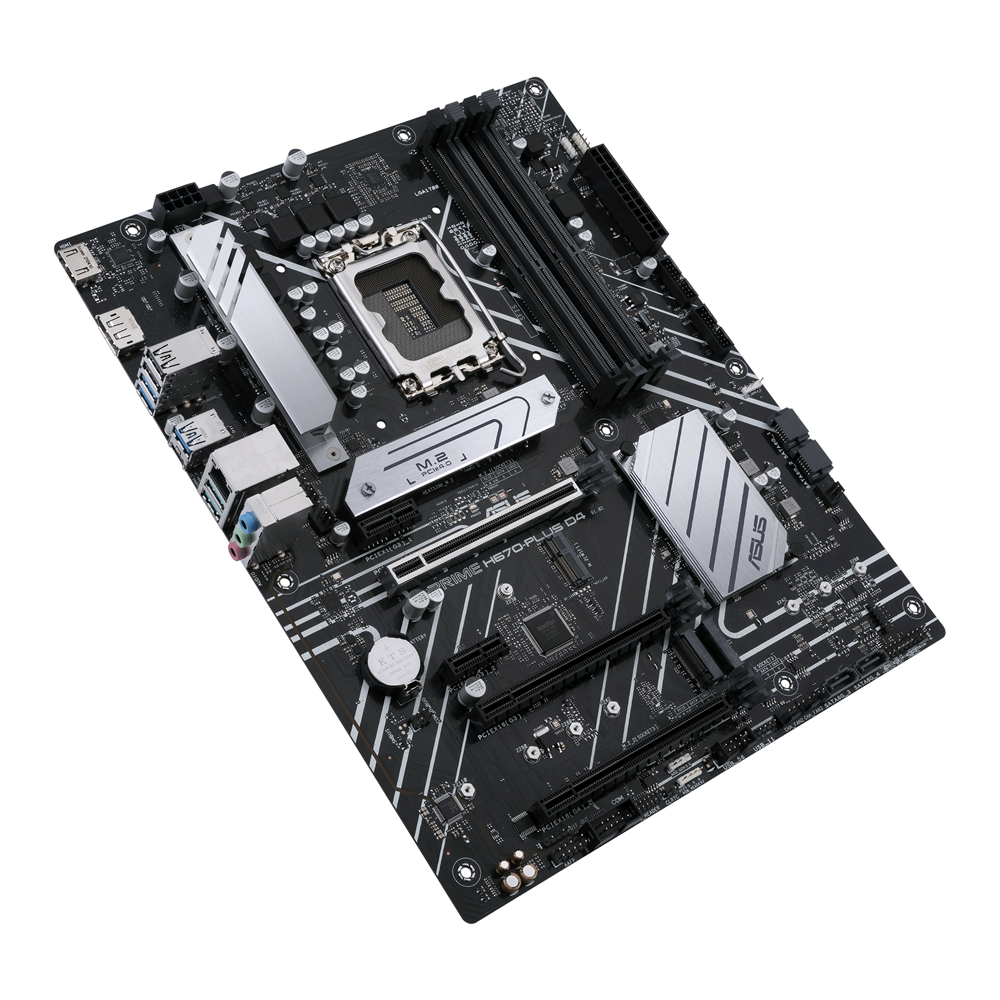ASUS PRIME H670-PLUS D4 Intel H670 LGA1700 ATX alaplap