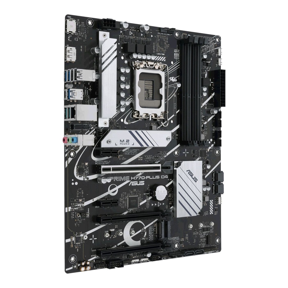 ASUS PRIME H770-PLUS D4 Intel H770 LGA1700 ATX alaplap