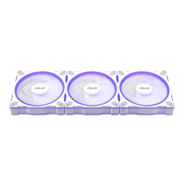 ASUS PRIME MR120 FAN ARGB REVERSE fehér 3IN1 ventilátor