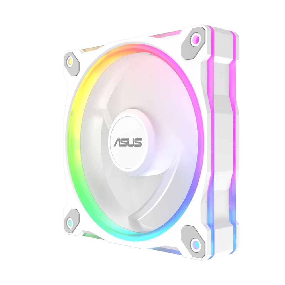 ASUS PRIME MR120 FAN ARGB REVERSE fehér 3IN1 ventilátor
