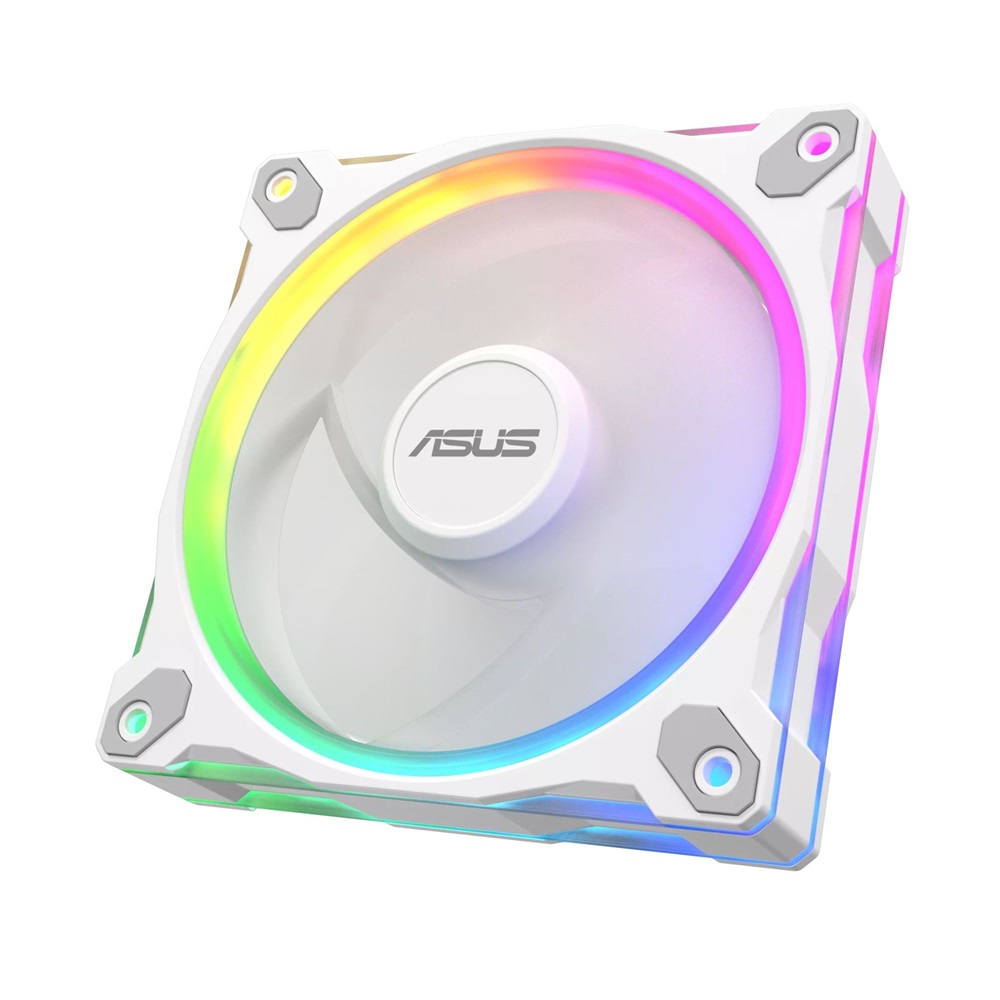 ASUS PRIME MR120 FAN ARGB REVERSE fehér 3IN1 ventilátor