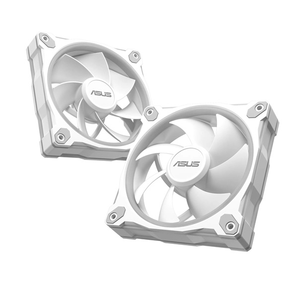 ASUS PRIME MR120 FAN ARGB REVERSE fehér 3IN1 ventilátor