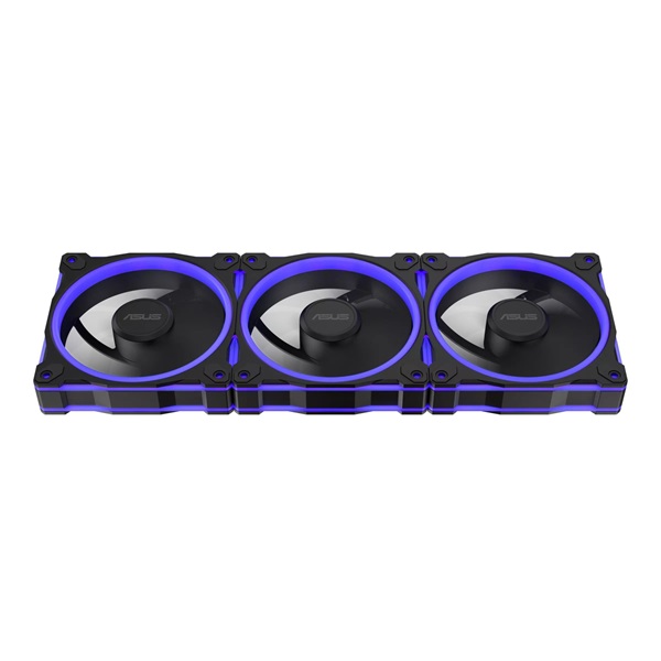 ASUS PRIME MR120 FAN ARGB REVERSE fekete 3IN1 ventilátor