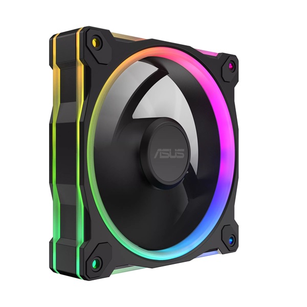 ASUS PRIME MR120 FAN ARGB REVERSE fekete 3IN1 ventilátor