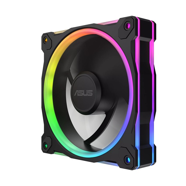 ASUS PRIME MR120 FAN ARGB REVERSE fekete 3IN1 ventilátor