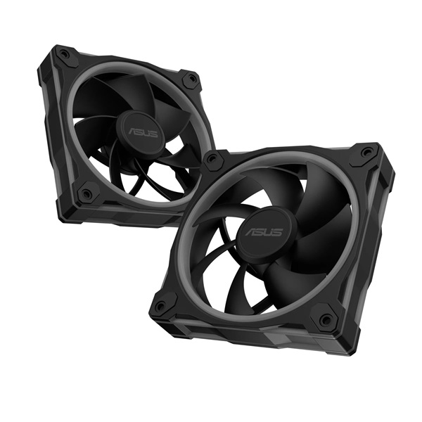 ASUS PRIME MR120 FAN ARGB REVERSE fekete 3IN1 ventilátor