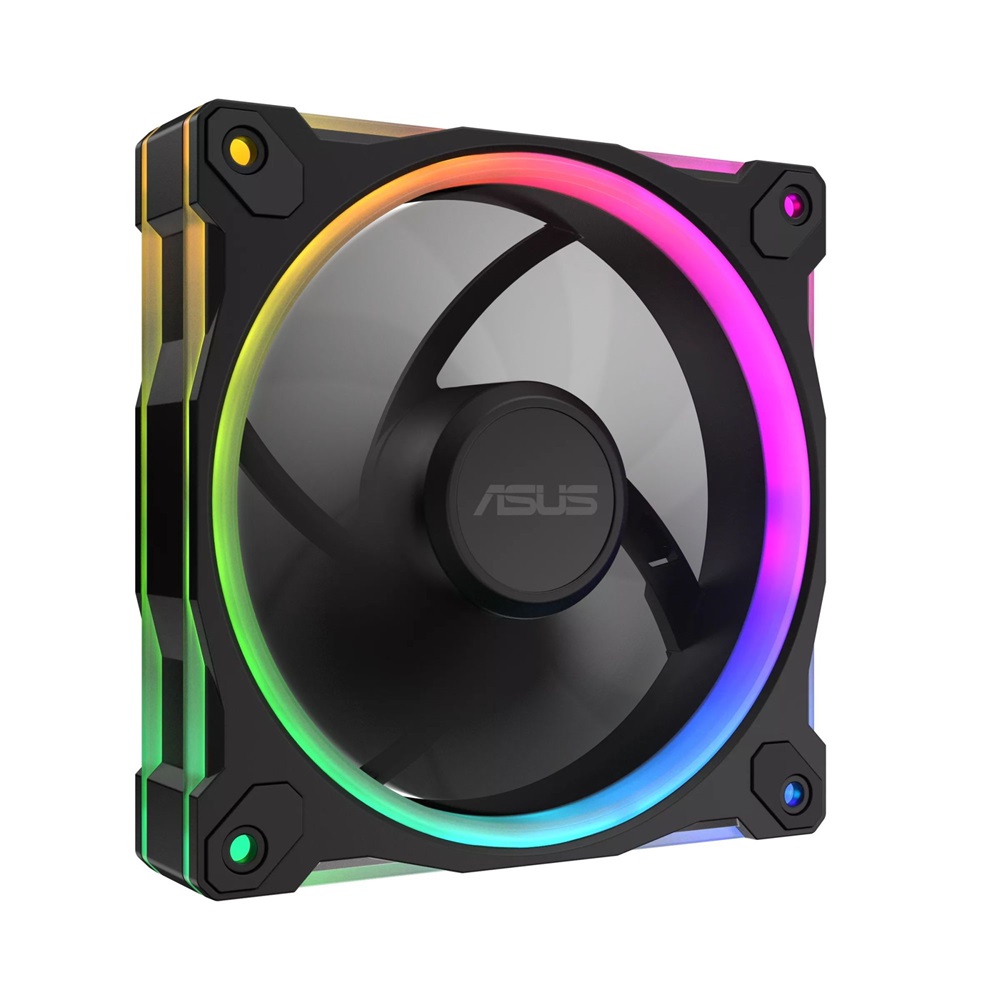 ASUS PRIME MR120 FAN ARGB REVERSE fekete ventilátor