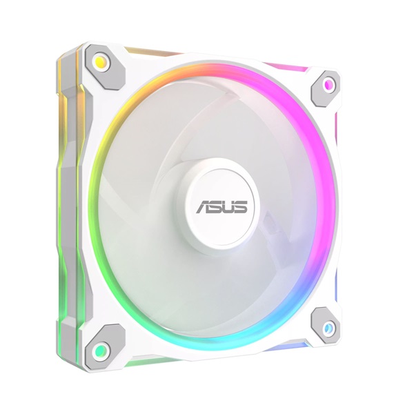 ASUS PRIME MR120 FAN ARGB fehér 3IN1 ventilátor