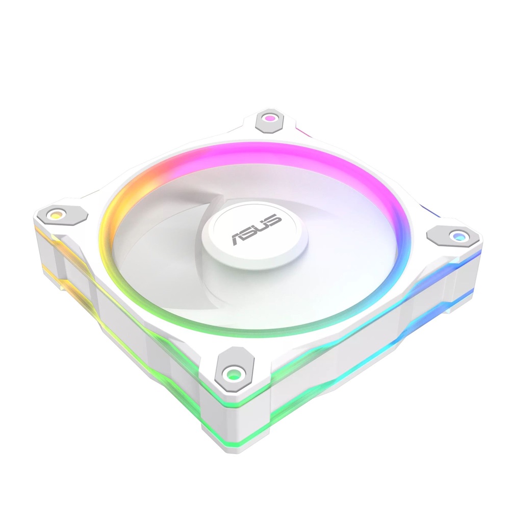 ASUS PRIME MR120 FAN ARGB fehér 3IN1 ventilátor