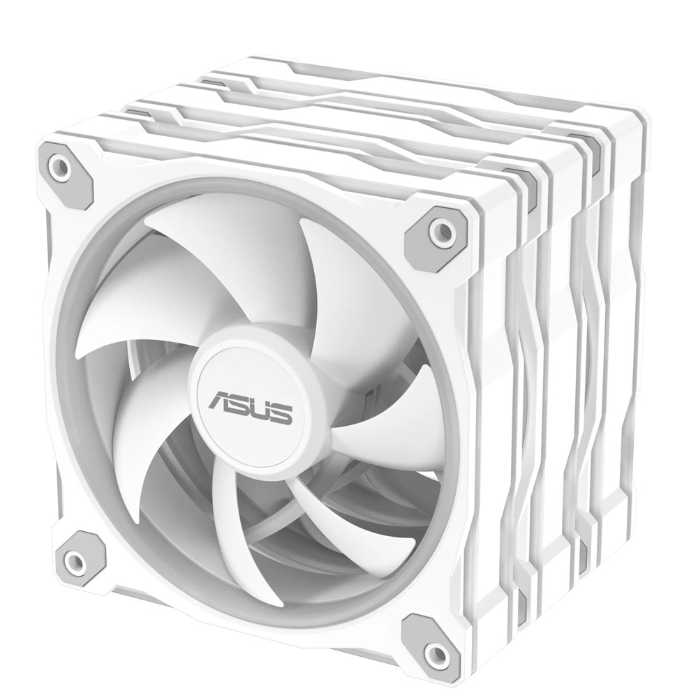 ASUS PRIME MR120 FAN ARGB fehér 3IN1 ventilátor