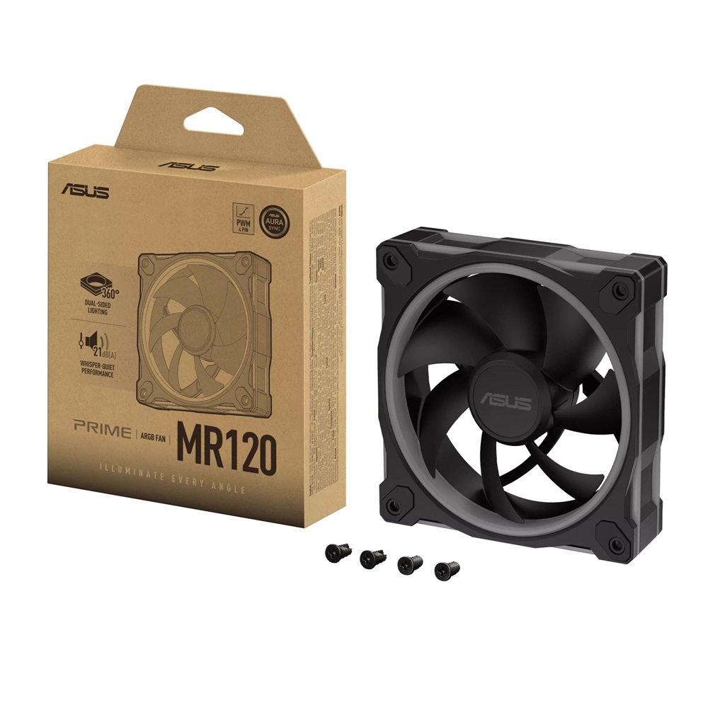 ASUS PRIME MR120 FAN ARGB fekete ventilátor