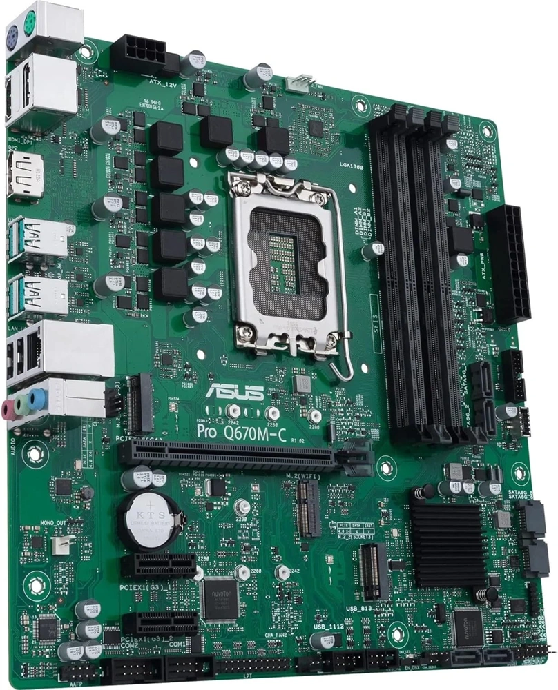 ASUS PRO-Q670M-C-CSM Intel Q670 LGA1700 mATX alaplap